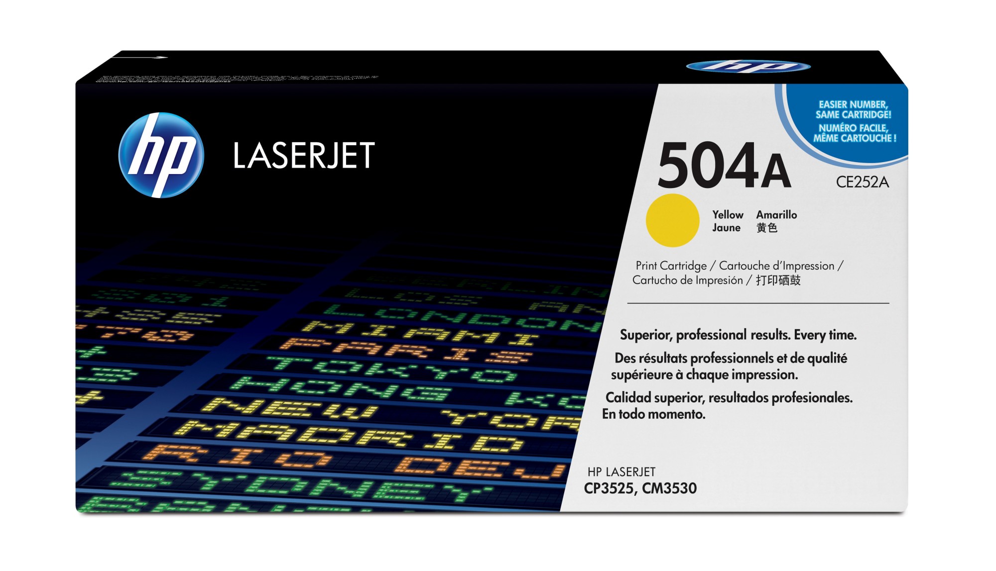 HP 504A [CE252A] yellow Toner