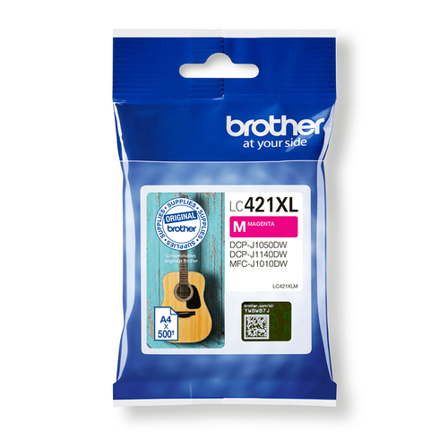 Brother [LC-421XLM] HC magenta Tinte