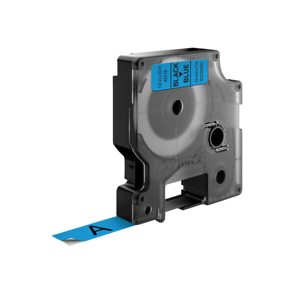 Dymo [S0720560] 12mm x 7m black/blue Schriftband