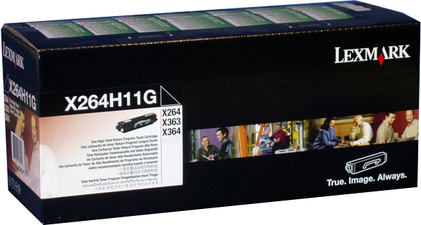 Lexmark [X264H11G] HC black Toner