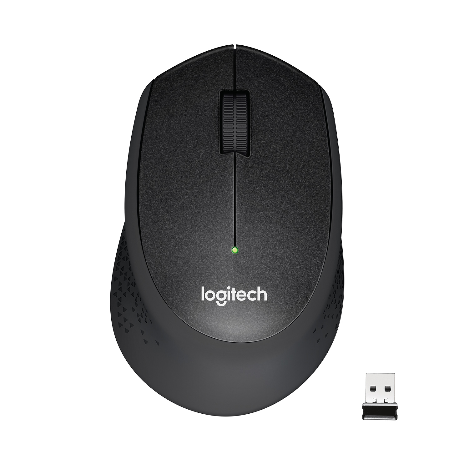 Maus Logitech M330 [910-004909] schwarz Wireless Optisch Silent 1000 dpi 3 Tasten Retail