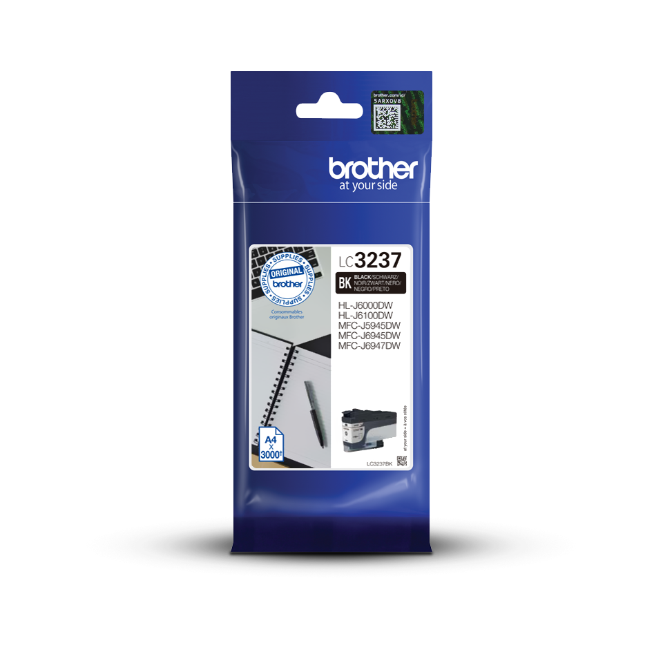 Brother [LC-3237BK] schwarz Tinte
