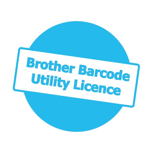 Brother [ZBR8LS48BAR] Software-Lizenz für Barcode Utility