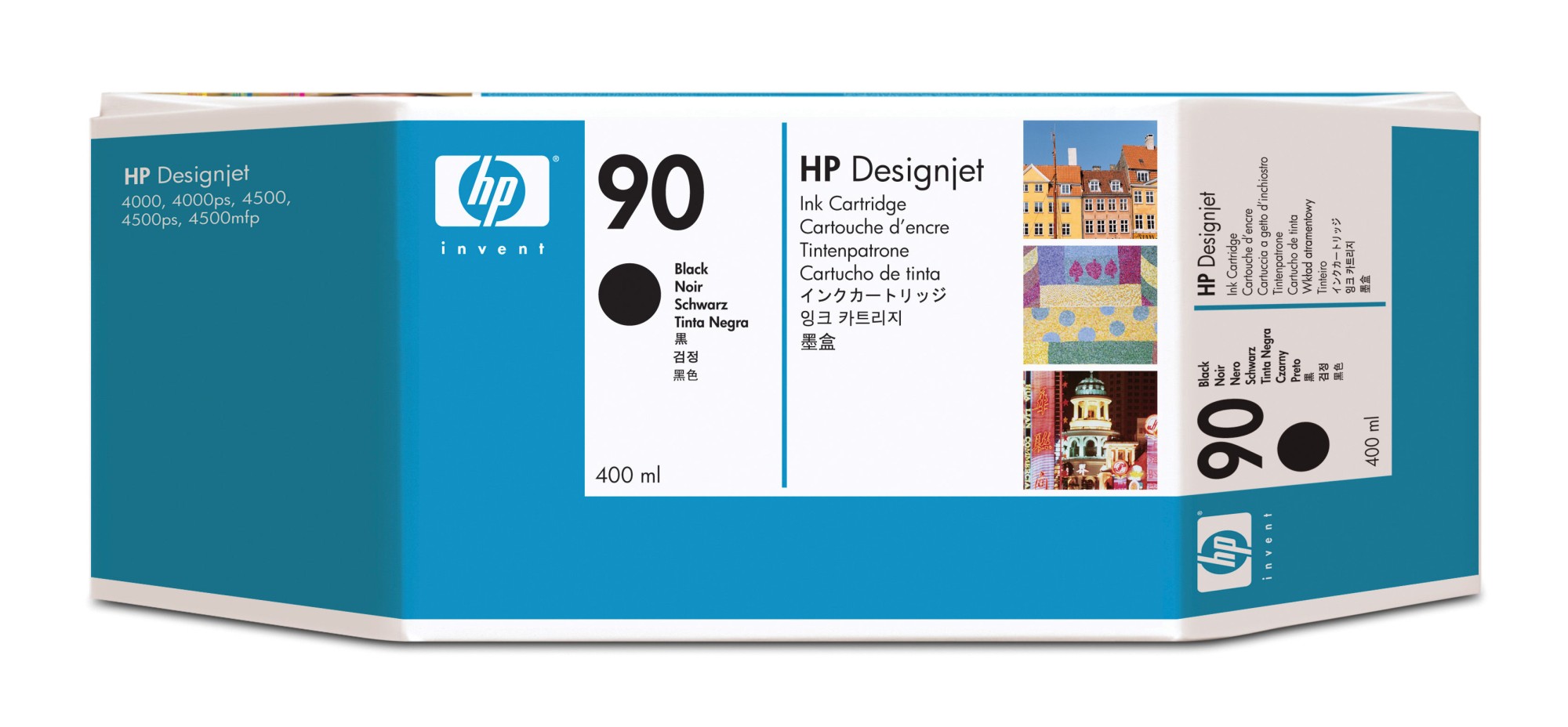 HP 90 [C5058A] black Tinte