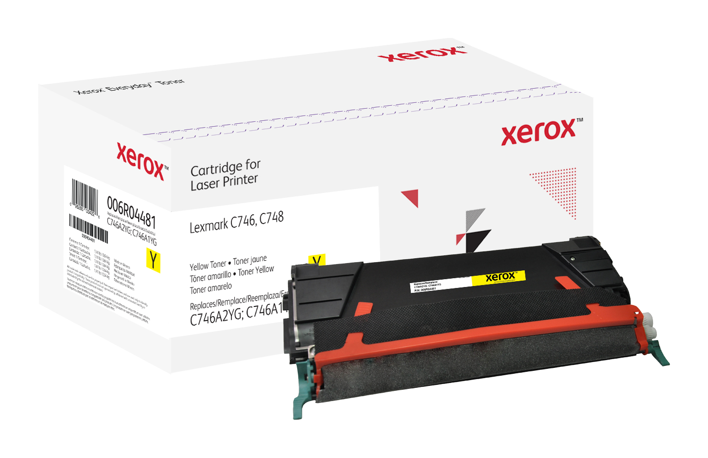 Toner f. Lexmark C748 [w.C746A2YG/w.C746A1YG] yellow (32)