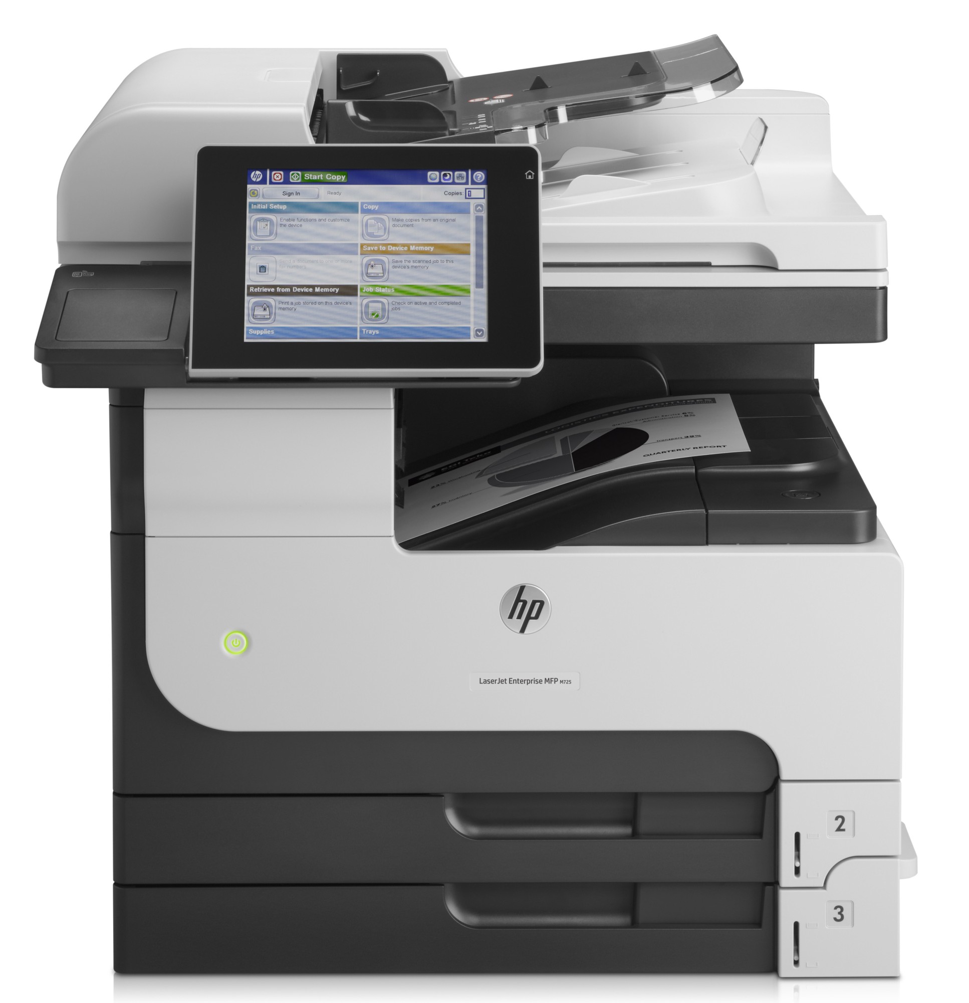 HP LaserJet Managed MFP M725dnm [L3U63A] A4 S/W Multifunktionslaserdrucker