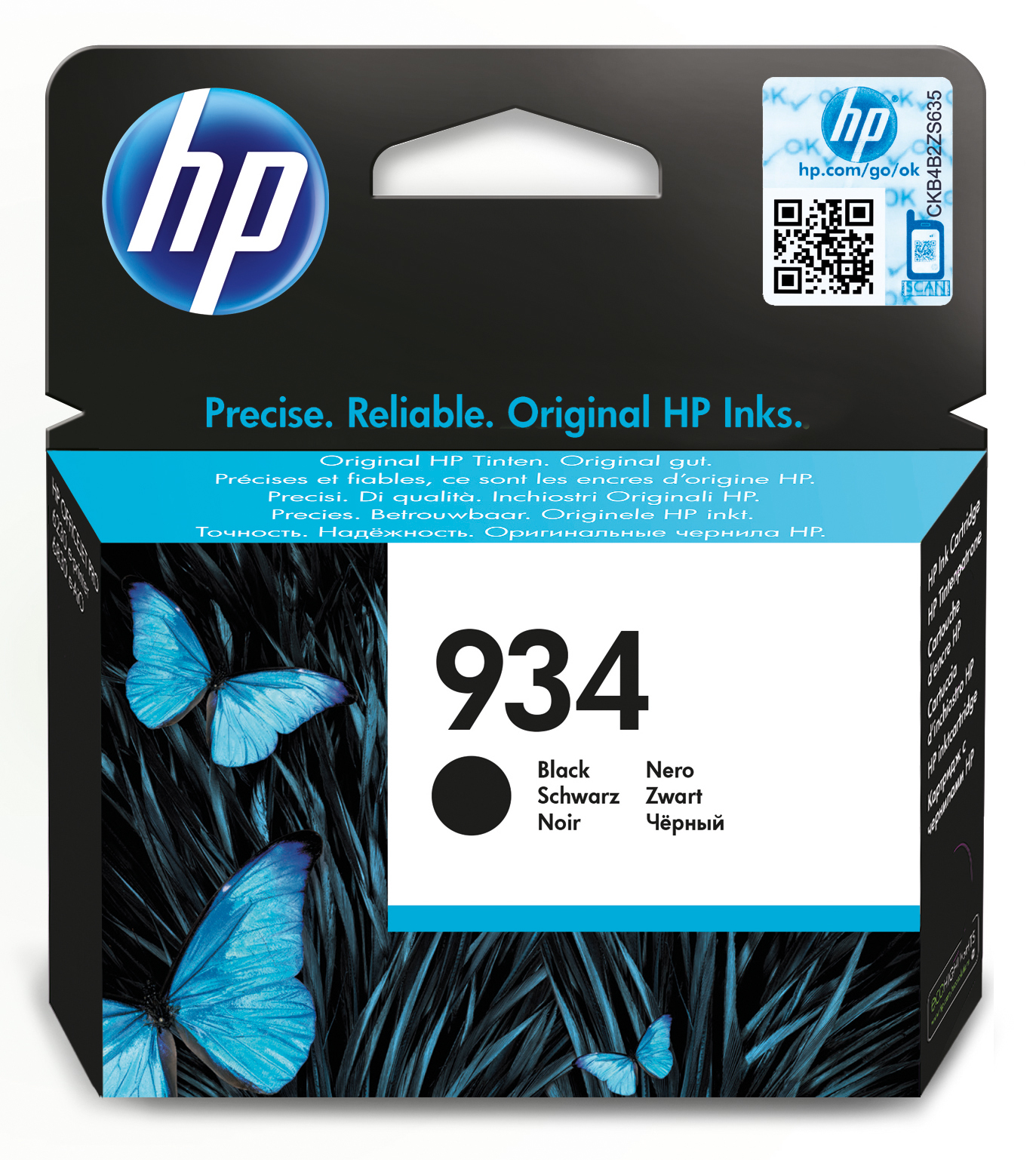 HP 934 [C2P19A] black Tinte
