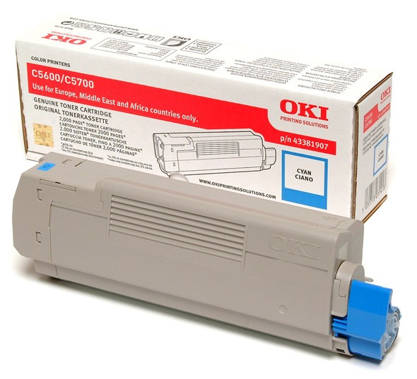 OKI [43381907] cyan Toner