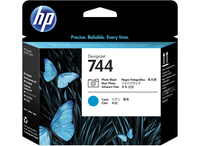 HP 744 [F9J86A] photo-black, cyan Druckkopf