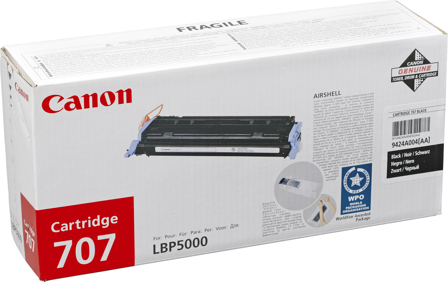 Canon 707BK [9424A004] black Toner