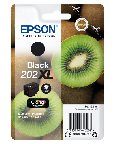 Epson 202XL [C13T02G14010] schwarz Tinte