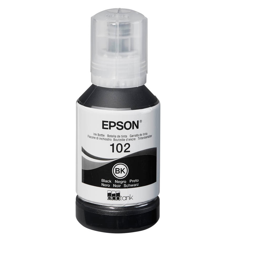 Tinte f. Epson Ecotank ET-2700 [T03R140] 102 schwarz