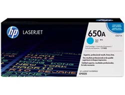 HP 650A [CE271AC] cyan Toner