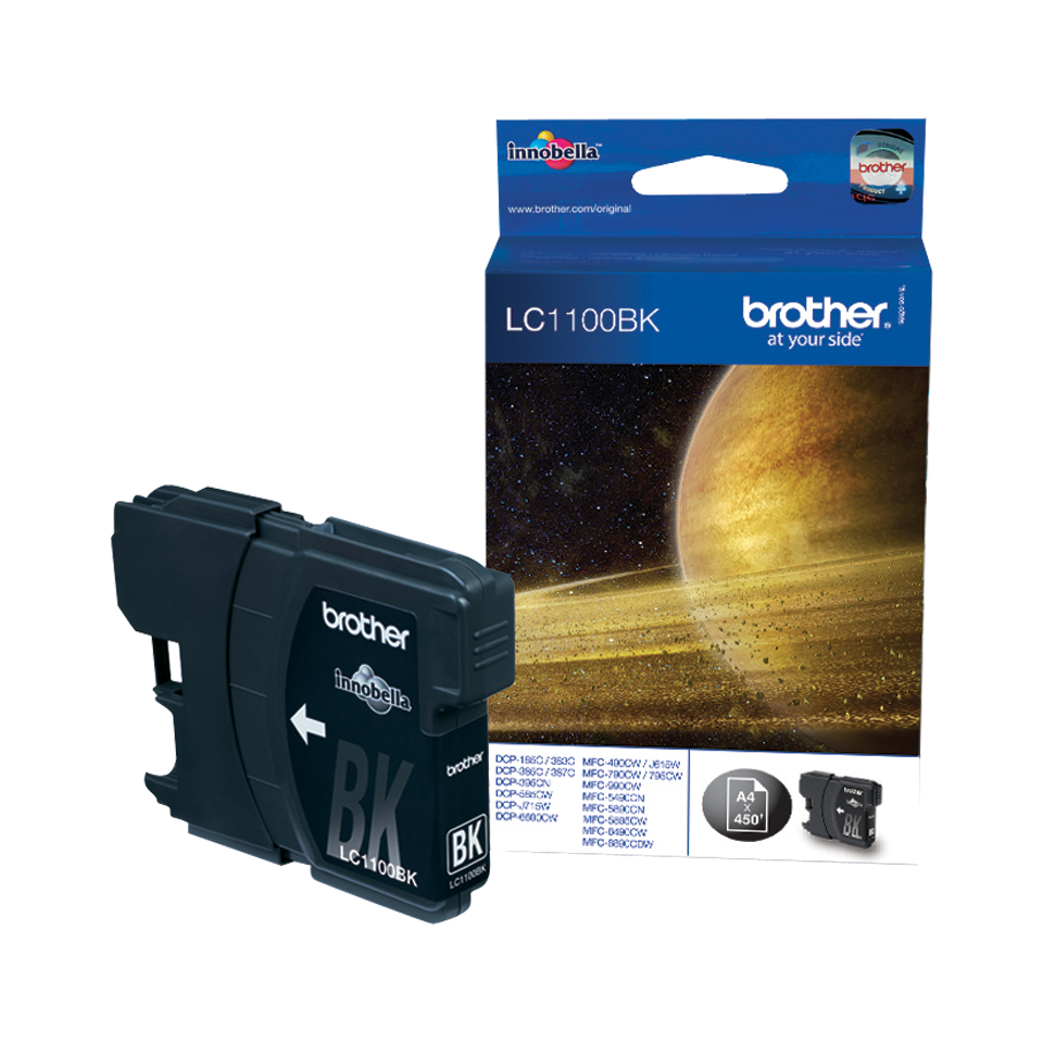 Brother [LC-1100BK] black Tinte