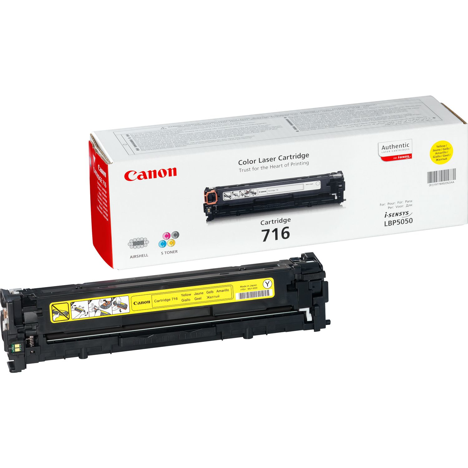 Canon CL-716Y [1977B002] yellow Toner