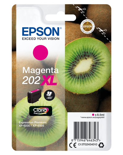 Epson 202XL [C13T02H34010] magenta Tinte