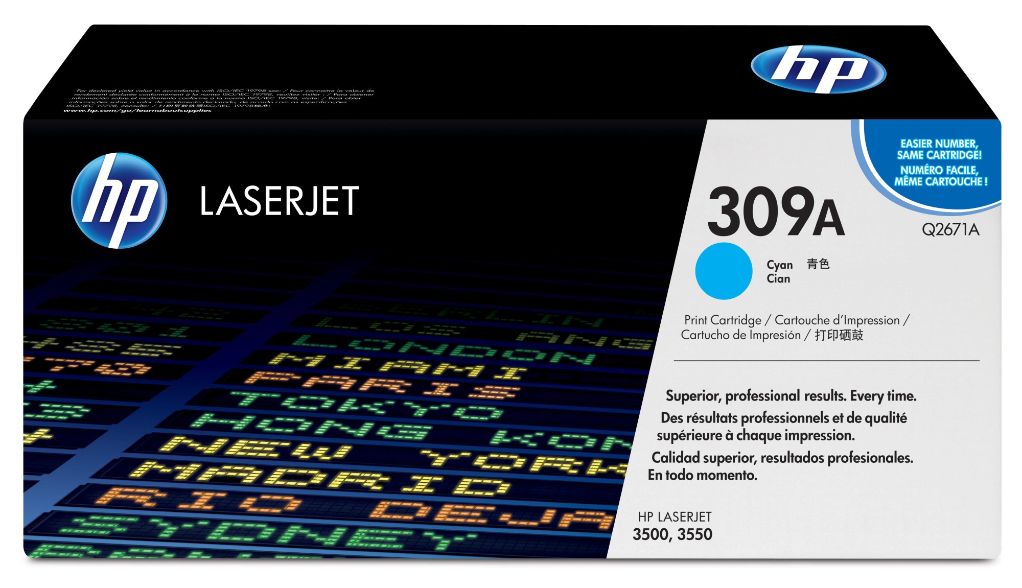 HP 309A [Q2671A] cyan Toner