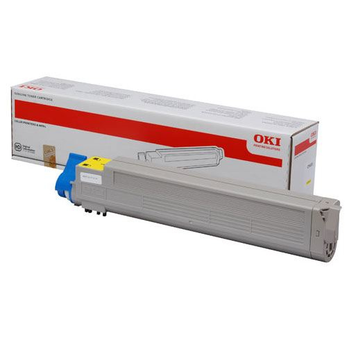 OKI [43837129] yellow Toner