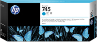 HP 745 [F9K03A] HC cyan Tinte