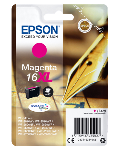 Epson 16XL [C13T16334012] HC magenta Tinte
