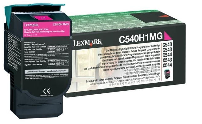 Lexmark [C540H1MG] HC magenta Toner