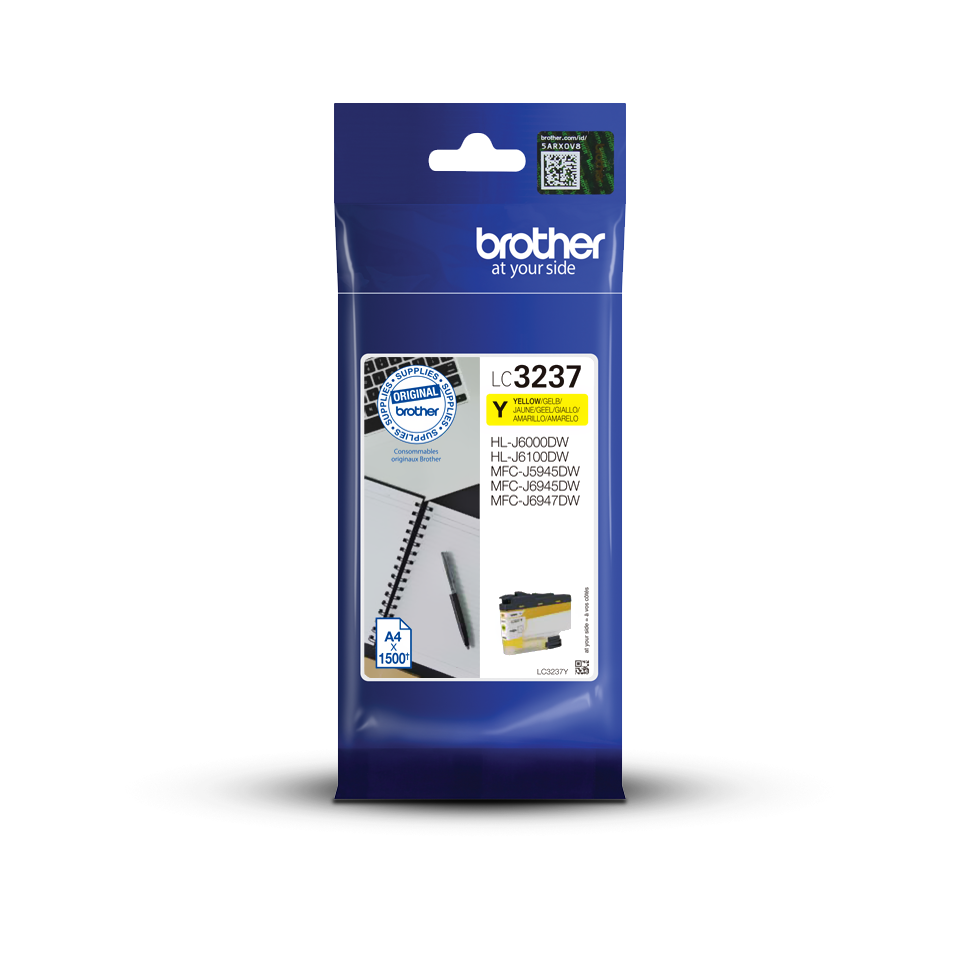 Brother [LC-3237Y] gelb Tinte