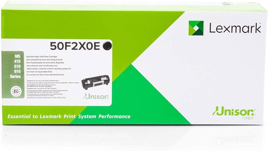 Toner f. Lexmark MS410/MS510 [50F2X0E/50F2X00] HC 502XE black