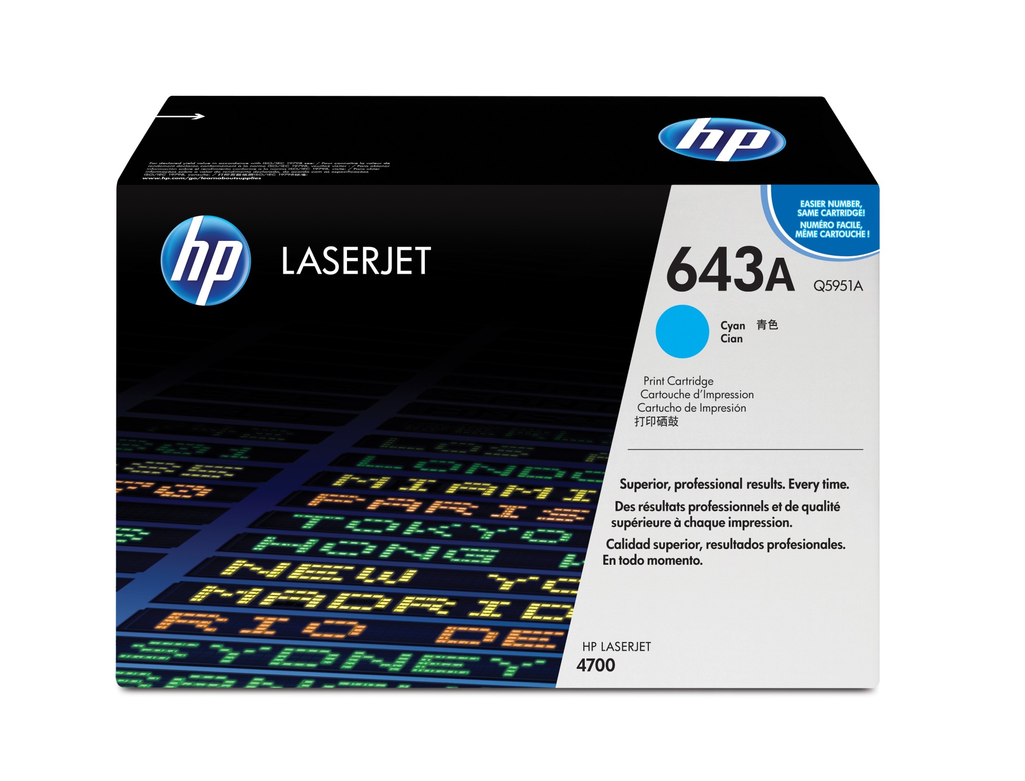 HP 643A [Q5951A] cyan Toner