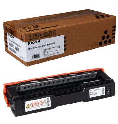 Toner f. Ricoh C300W/M C250FWB [408352] schwarz
