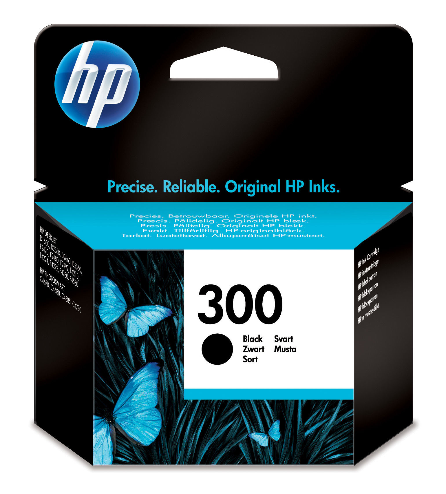 HP 300 [CC640E] black Tinte
