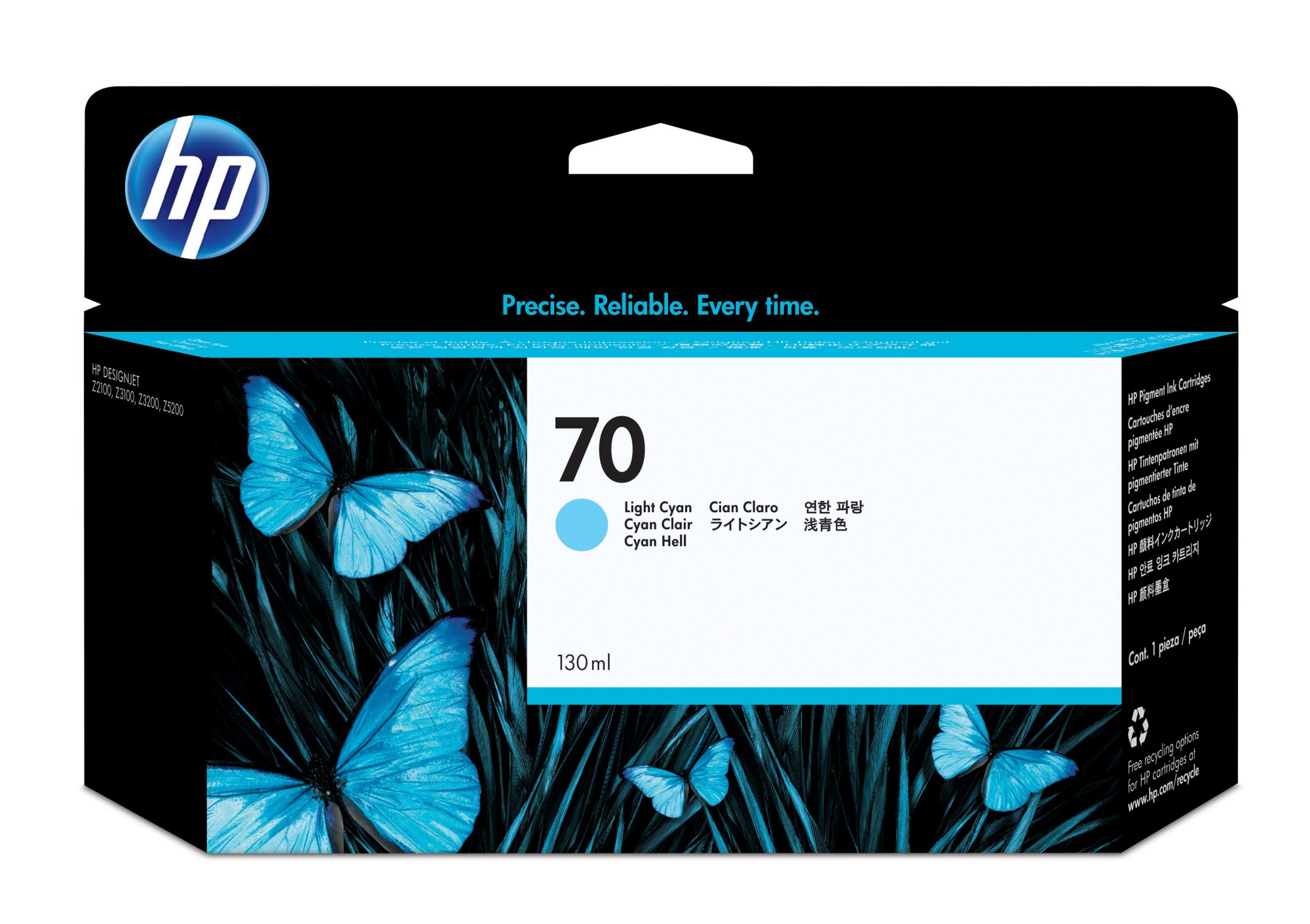 HP 70 [C9390A] light-cyan Tinte