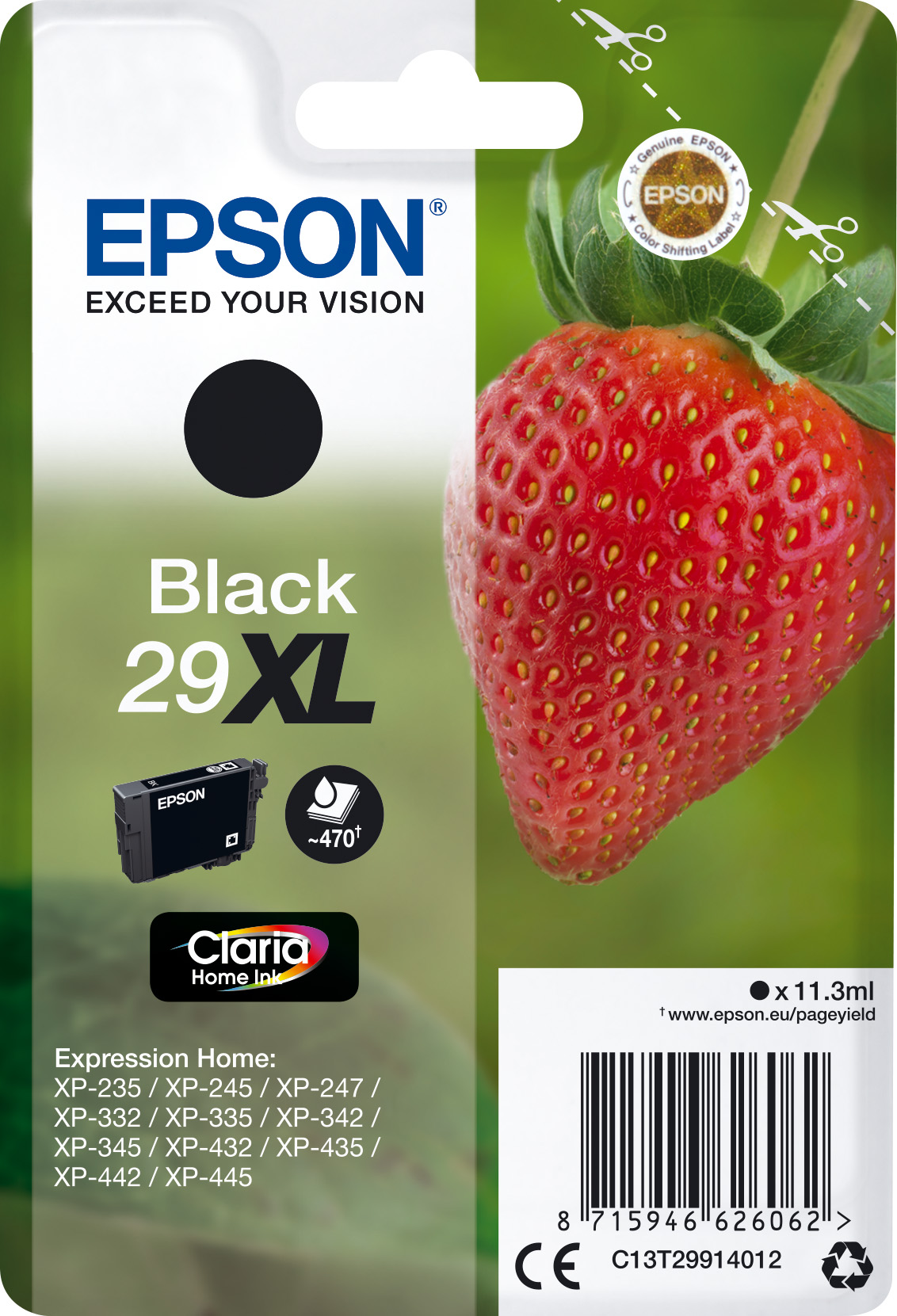 Epson 29XL [C13T29914012] black Tinte