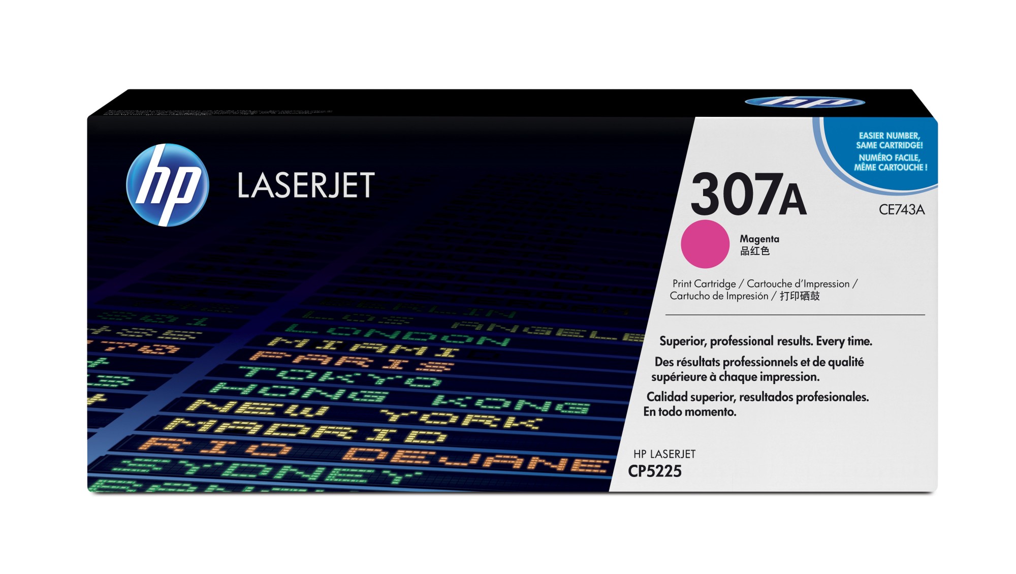 HP 307A [CE743A] magenta Toner