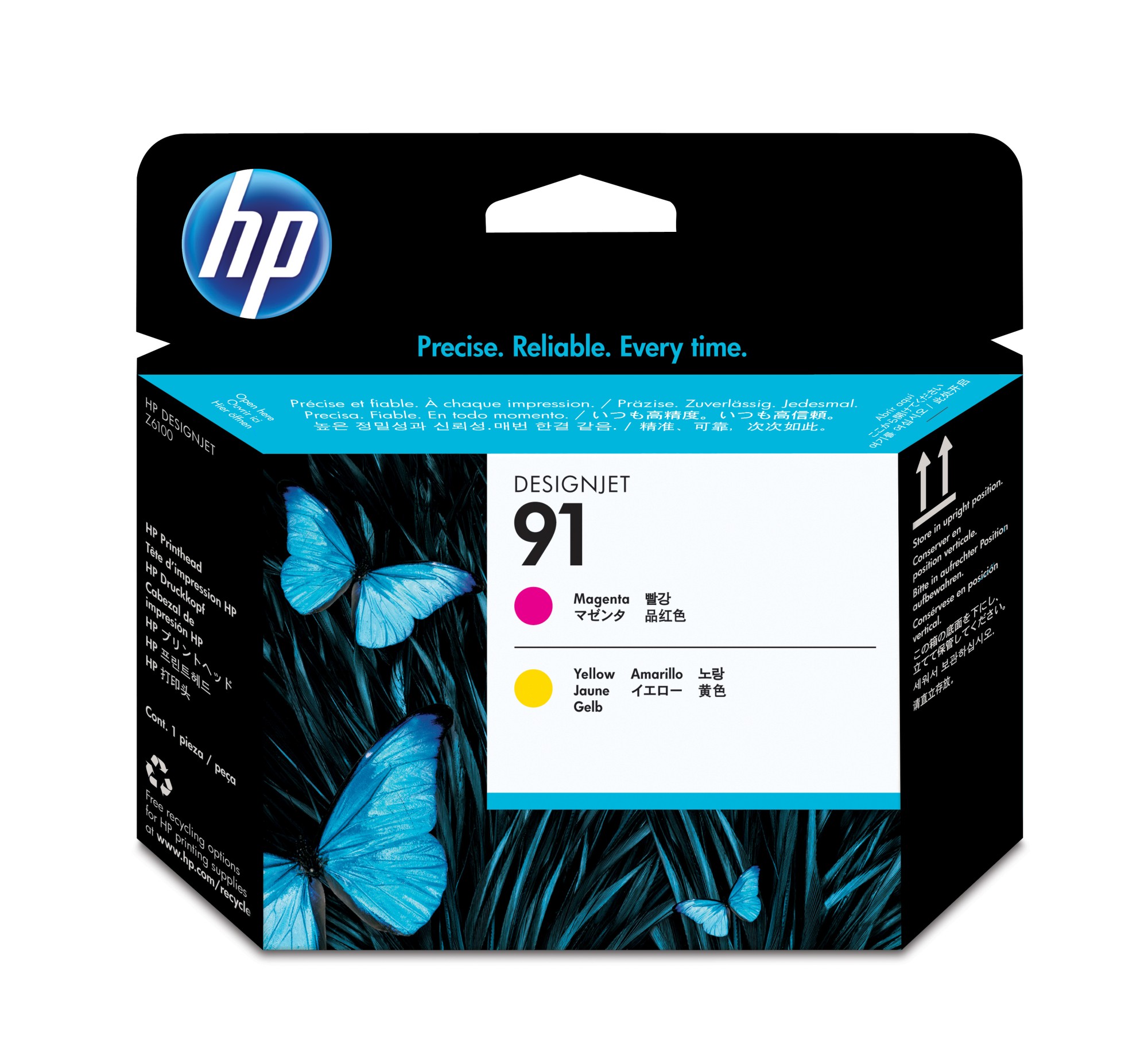 HP 91 [C9461A] magenta/yellow Druckkopf