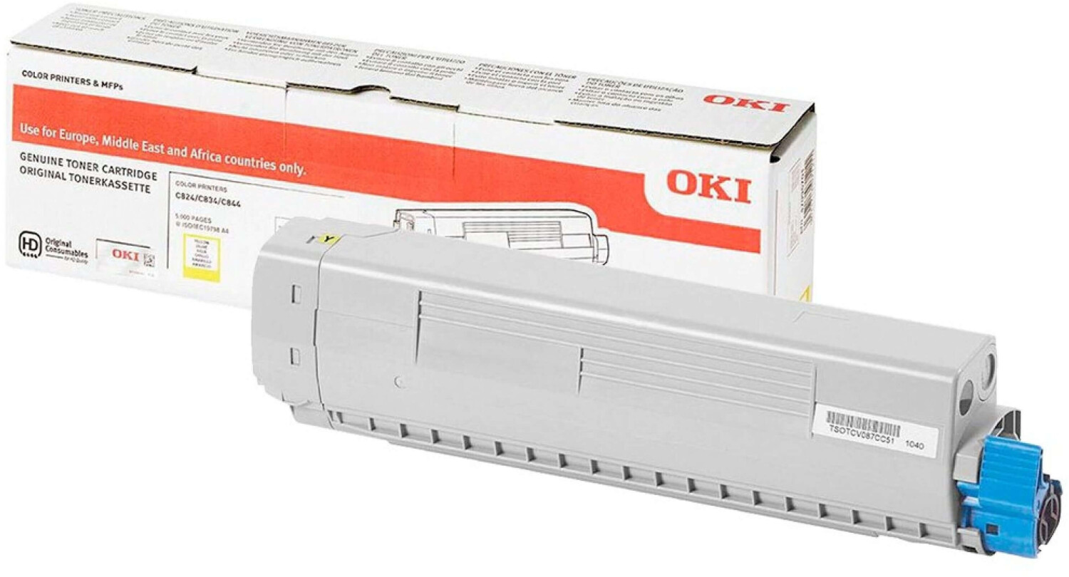 Toner f. OKI C824/834 [47095701] yellow