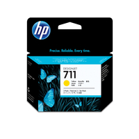 HP 711 [CZ136A] 3er-Pack (3xCZ132A) yellow Tinte