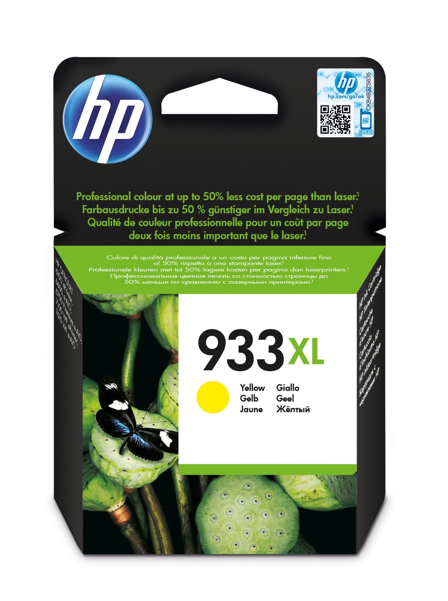 HP 933XL [CN056A] yellow Tinte