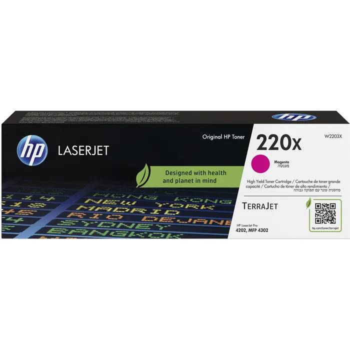 Toner f. HP Color LaserJet Pro 4202/4302 [W2203X] magenta