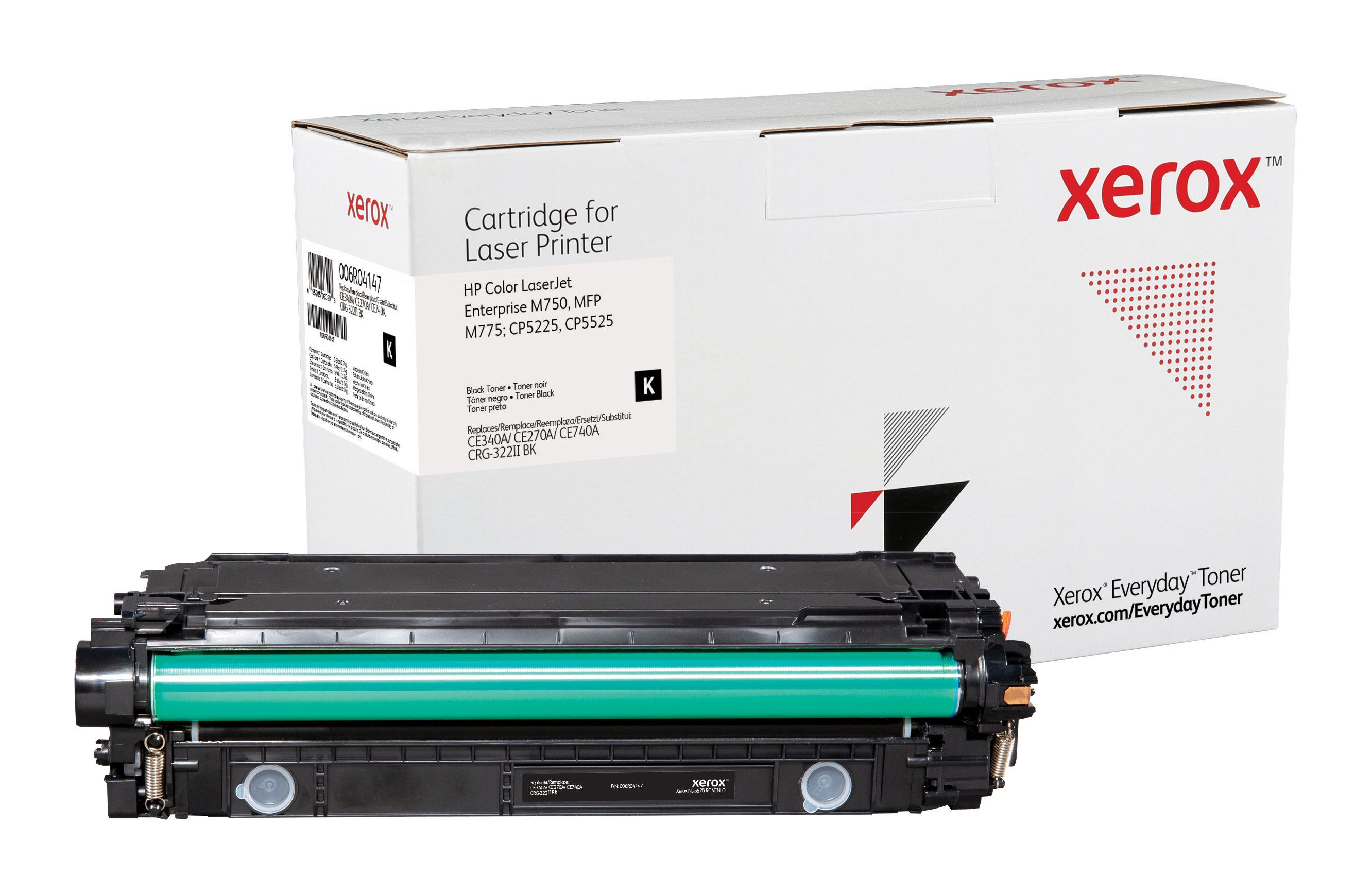 Toner f. HP Color LaserJet Enterprise MFP M775/CP5525 [w.CE340A/w.CE270A/w.CE740A] black (32)
