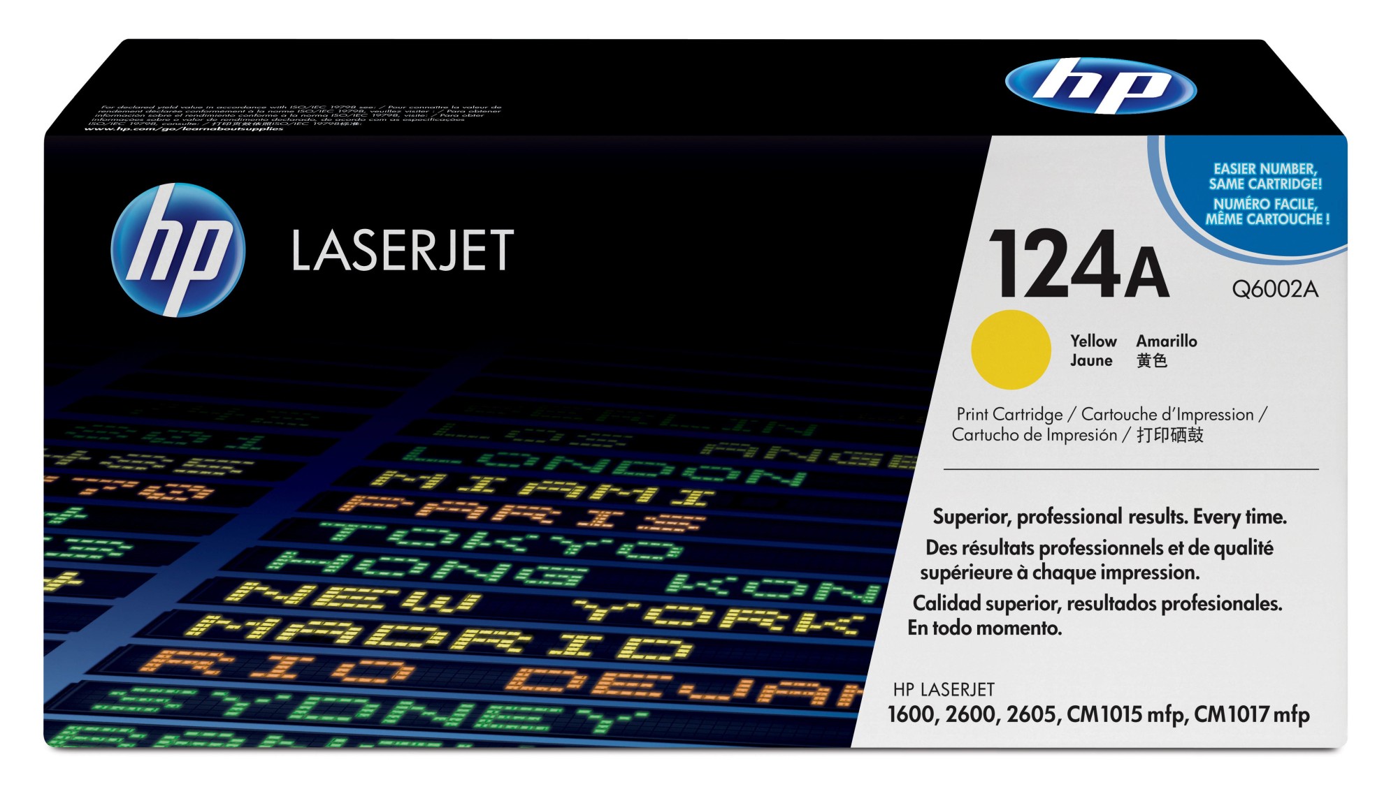 HP 124A [Q6002A] yellow Toner