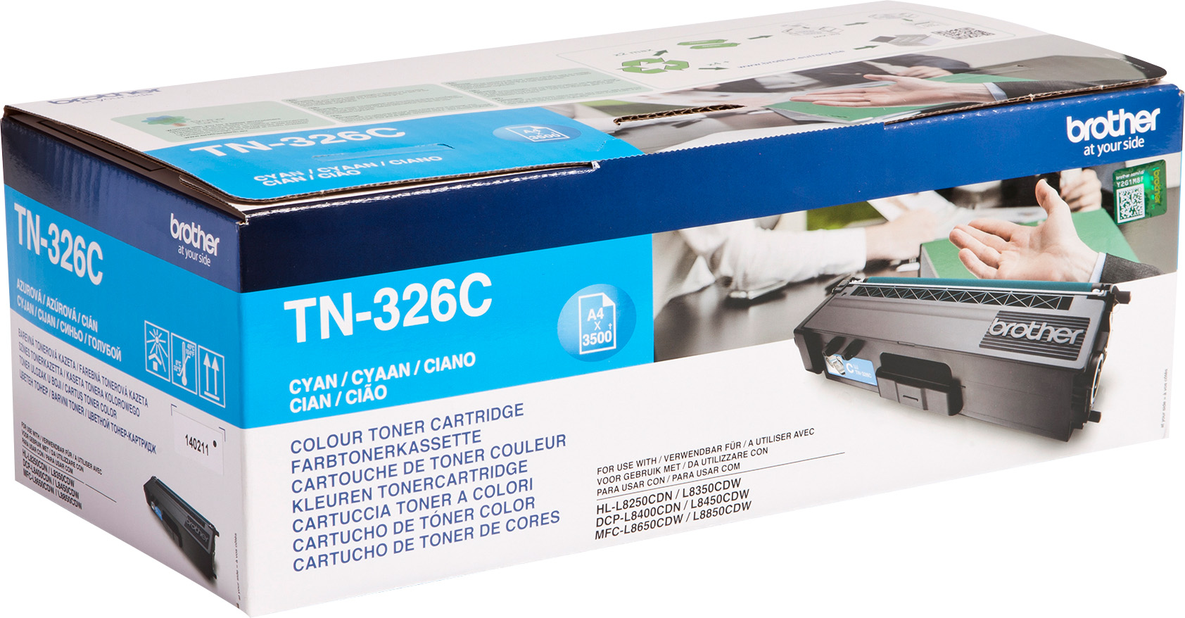 Brother [TN-326C] HC cyan Toner