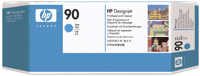 HP 90 [C5055A] cyan Druckkopf & Druckkopfreiniger