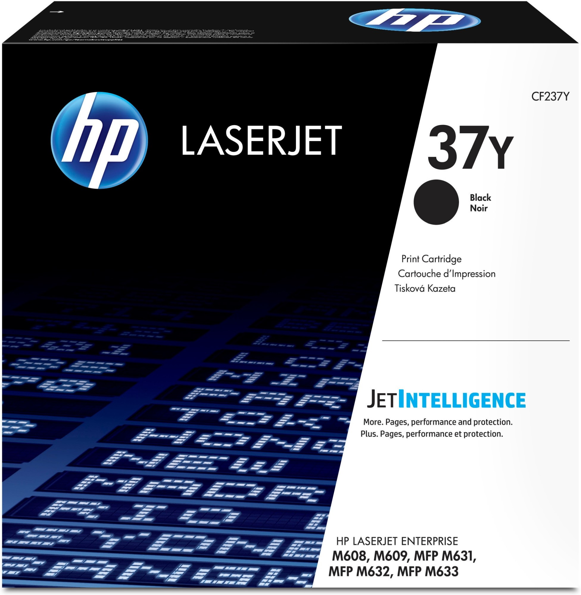HP 37Y [CF237Y] HC+ black Toner