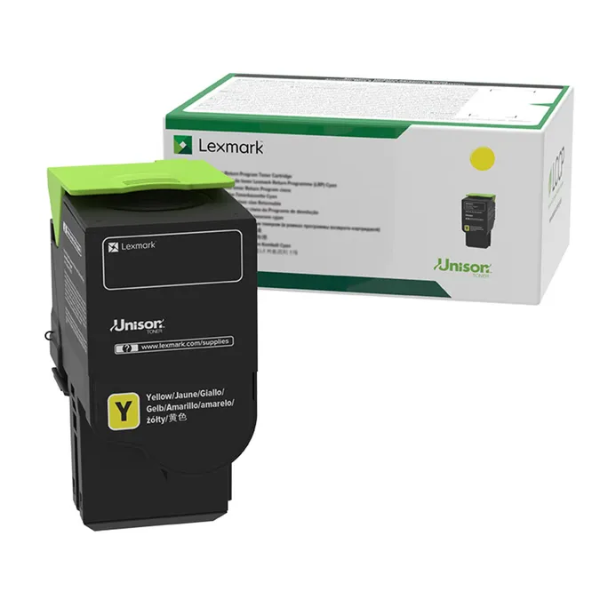 Lexmark [78C2UYE] CS521/CS622/CX625 HC+ gelb Toner