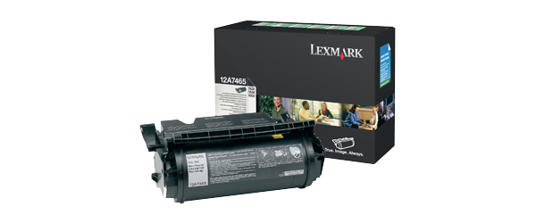 Lexmark [12A7465] HC black Toner