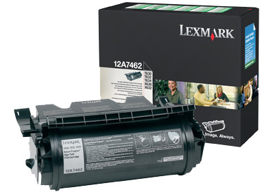 Lexmark [12A7462] HC black Toner