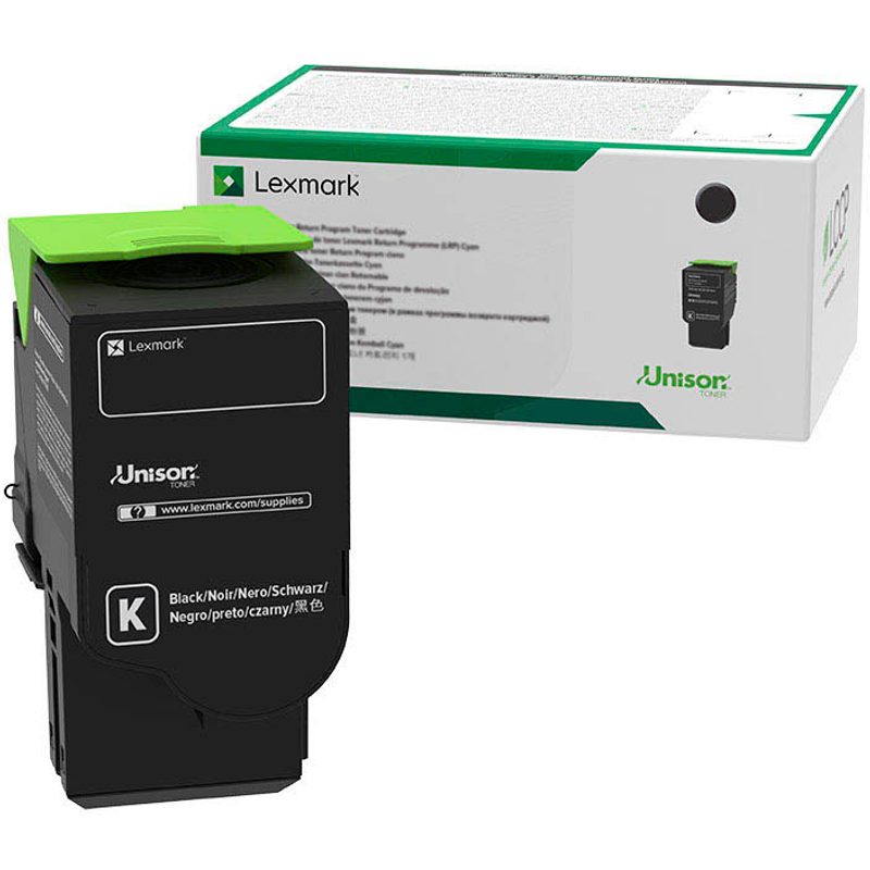 Lexmark [78C2UKE] HC+ schwarz Toner