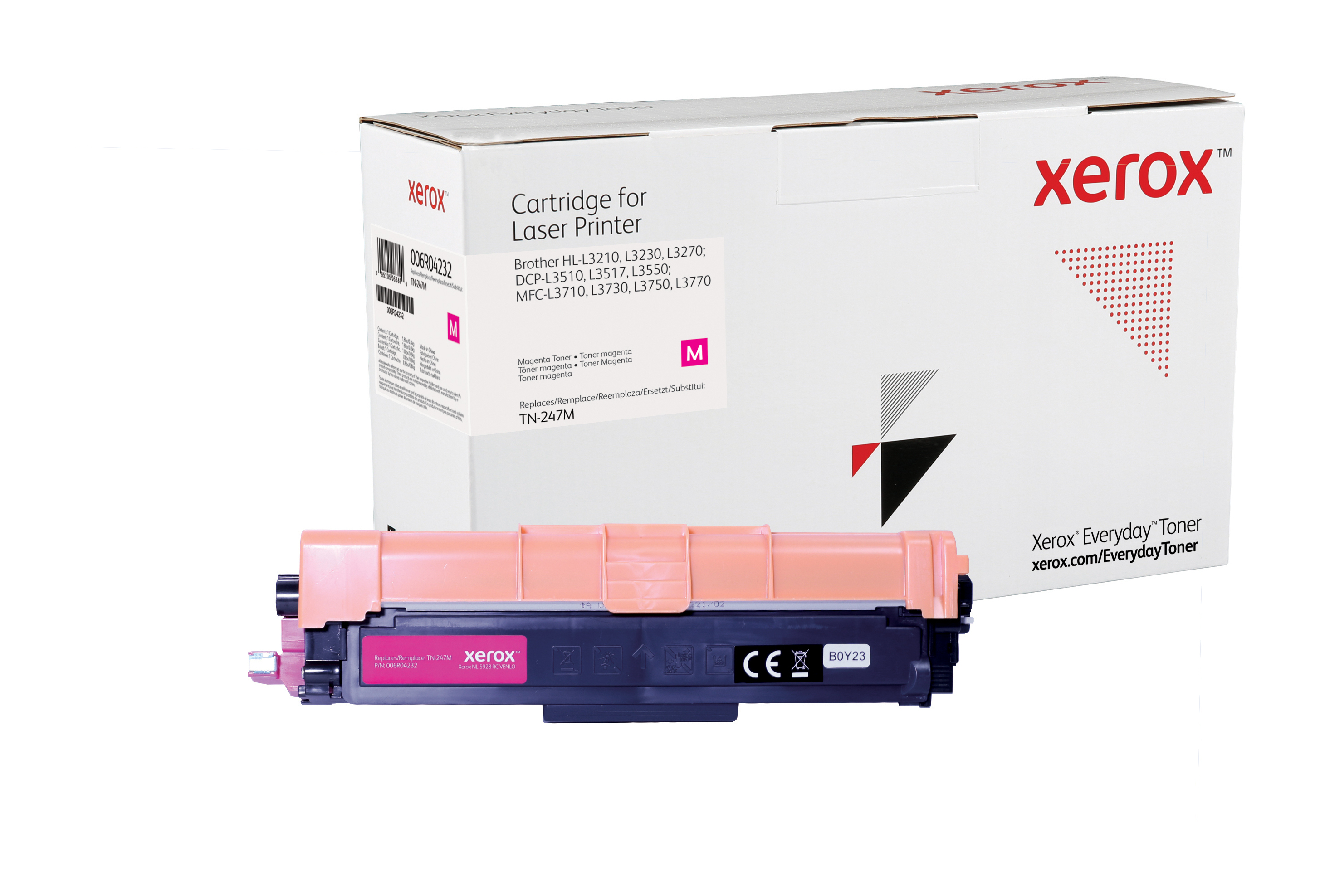Toner f. Brother HL-L 3210 [w.TN-247M] HC magenta (32)