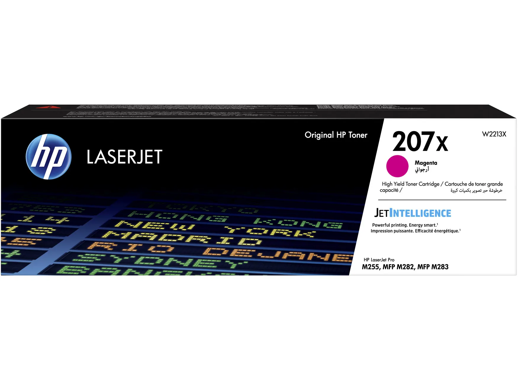 Toner f. HP Color LaserJet Pro M255/M283 [W2213X] HC Nr.207X magenta