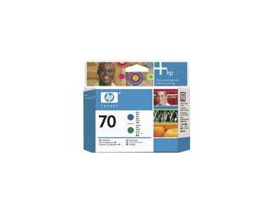 HP 70 [C9408A] blue/green Druckkopf
